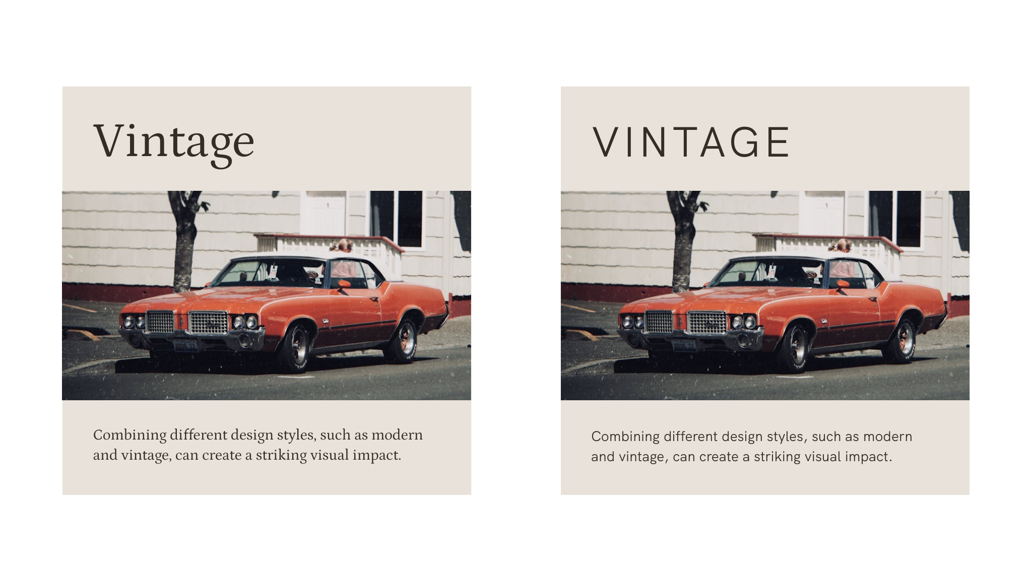 this is an image about style contrast for piktochart blog article about contrast in design