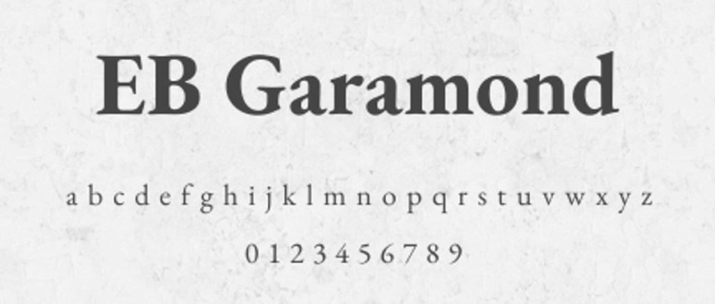 eb garamond, a classic serif font based on historic typefaces, this timeless professional font brings elegance to formal documents, fonts like garamond are often chosen for their distinguished professional appearance and excellent readability in professional documents